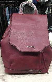 Borsa in pelle rossa Edas